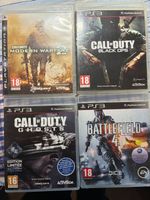 Lot 4 jeux PS3 Call of Duty-Battlefield