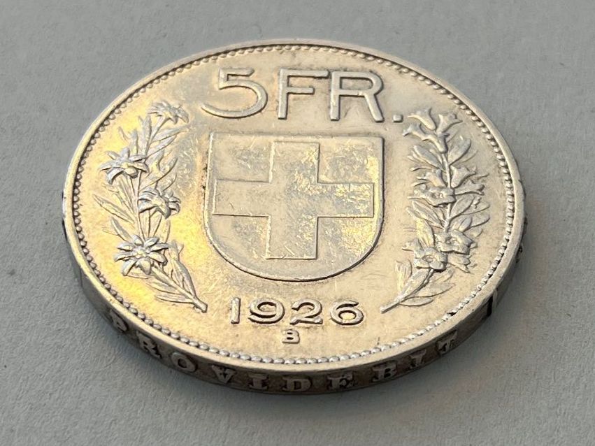 Tutti le monete: 5 Franken 1926, Vorzüglich!!! – Usato da Tägerwilen venduto da Beata1sager 6