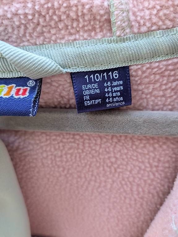 Tute: Lupilu Softshell Overall Gr. 110/116 mint rosa – Usato da Basel venduto da nun_vlt2 3