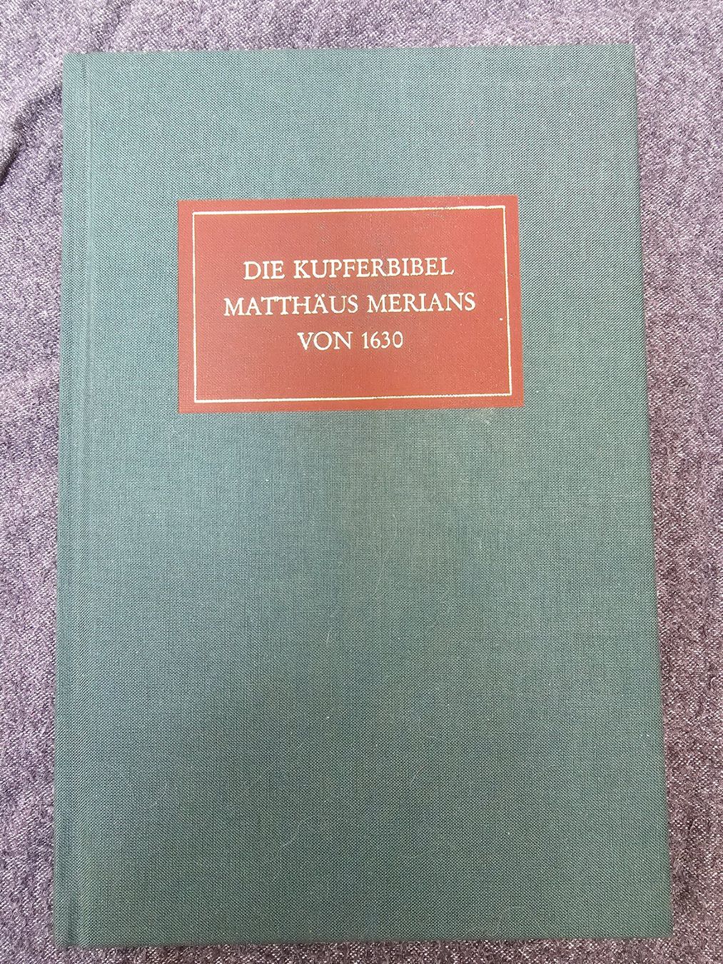 Libri: Kupferbibel von Matthäus Merian – Usato da Bigenthal venduto da Westerngirl 1