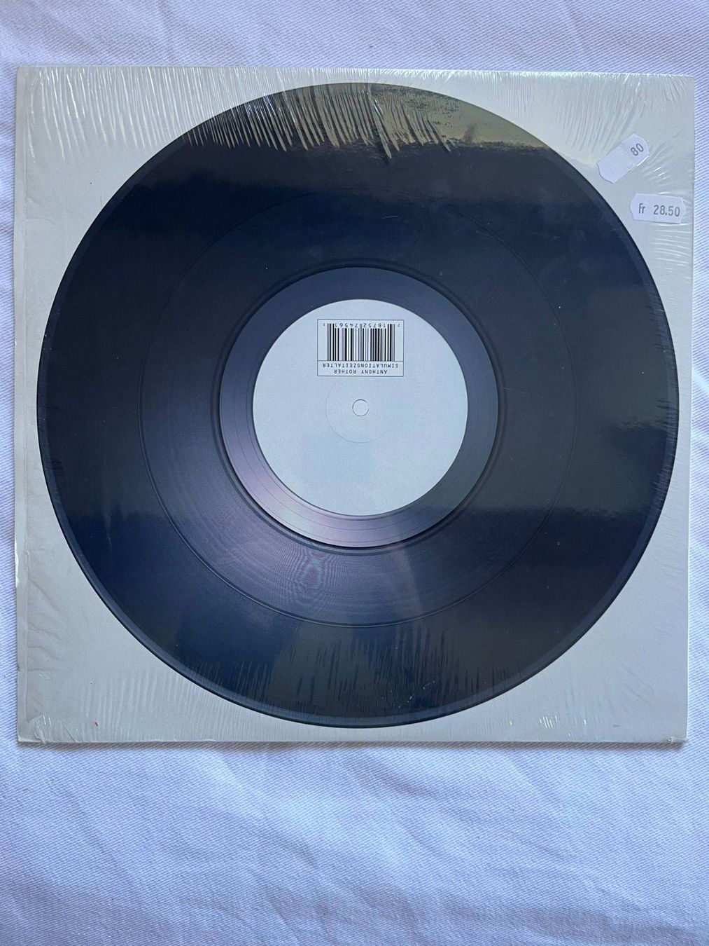 Dischi in vinile: Anthony Rother - Simulationszeitalter Vinyl LP original – Usato da Effretikon venduto da ChrisLamberger 1