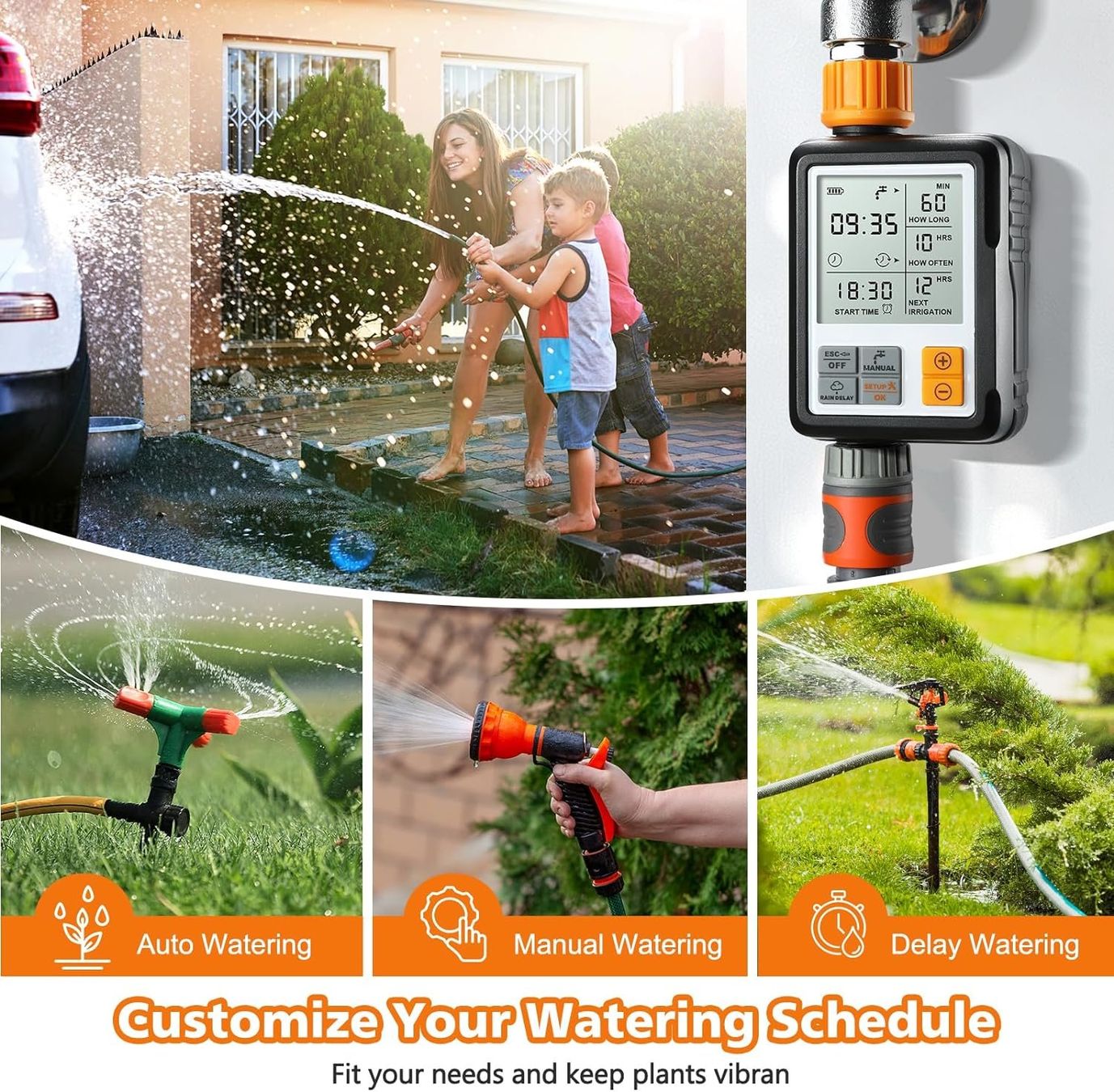 Componenti elettronici: LCD-Display Bewässerungsuhr - Automatisch WasserTimer – Nuovo e nell'imballaggio originale da Châtelaine venduto da topshop.switzerland 8