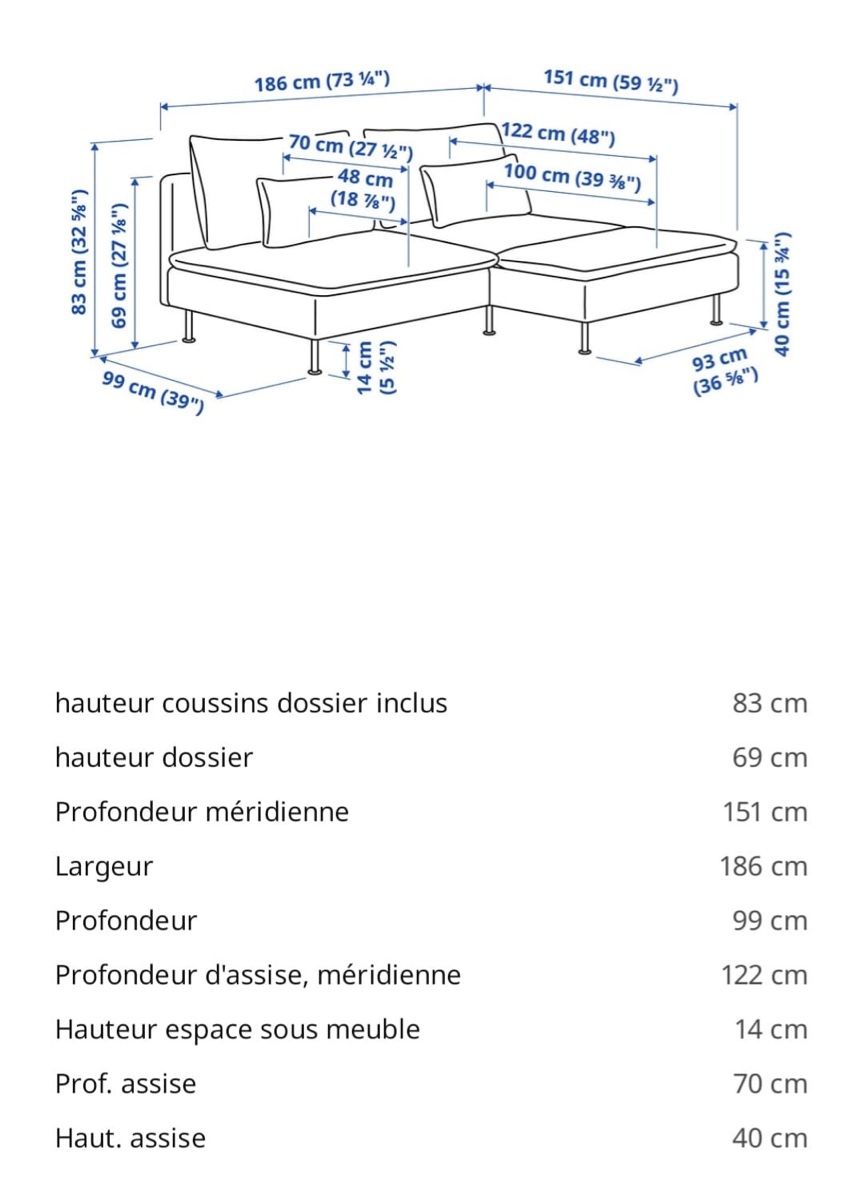 Divani: Canapé d’angle en tissus – Usato da Riaz venduto da lae_w8v5 3