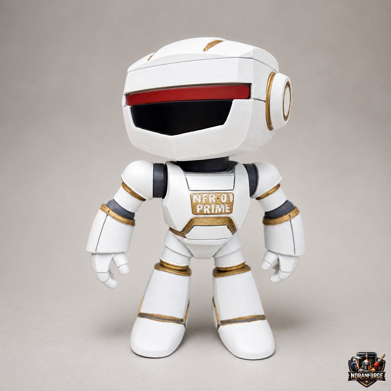 Statuette: Roboterfigur: 17,5 cm - Weiss – Usato da Fislisbach venduto da tam_t828