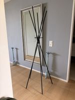 Kleiderständer Garderobe schwarz 174 cm hoch