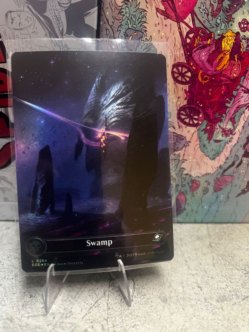 Magic The Gathering Carte collezionabili: Swamp Foil – Nuovo (secondo la descrizione) da Wilen b. Wollerau venduto da GarruksShop