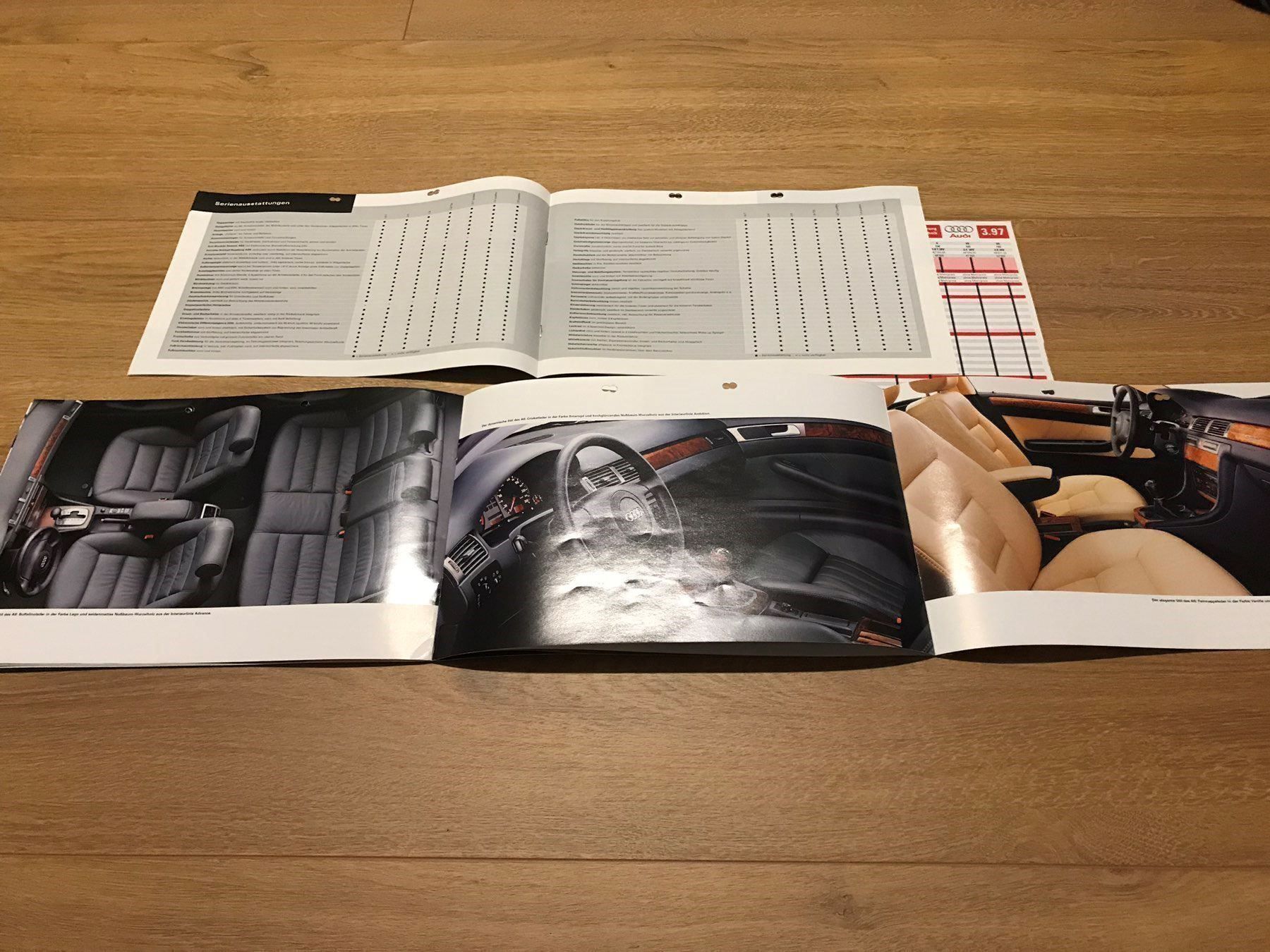 Audi Documenti: Audi A6 Prospekt 1997 – Usato da Freienstein venduto da Golfbueb 3