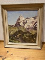 Landschafts Gemälde ÖL/Leinwand Holzrahmen 62cm x 69 cm sig.