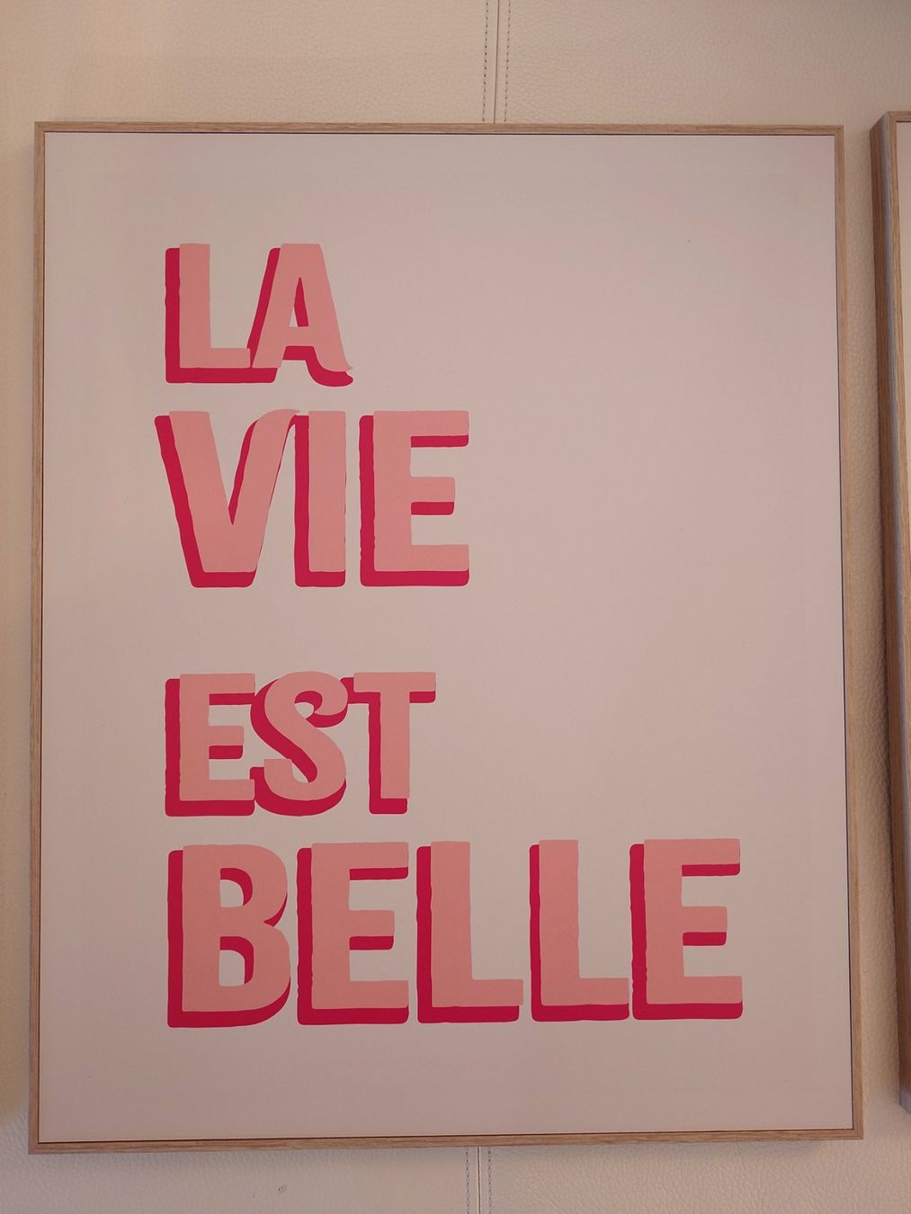 Foto & Immagini: Bild "La vie est belle" | 50x40cm – Usato da Muri AG venduto da komich4