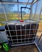 Wassertank 1000L inkl. Wasserhahn für Regenwasser
