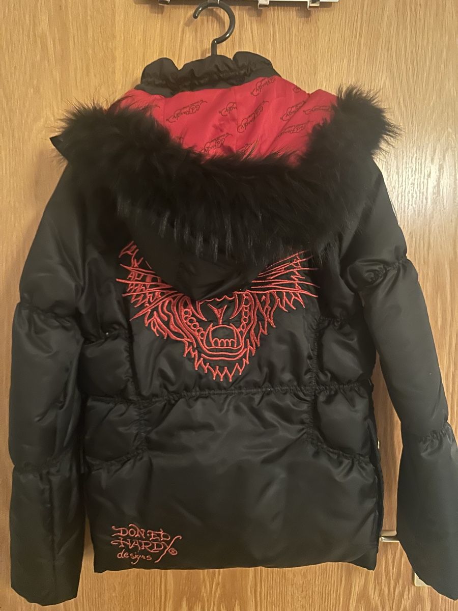 Ed Hardy Giacche: Ed Hardy Winter Jacke, schwarz, Grösse S – Usato da Neuenegg venduto da kar_smg9 7