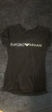 T-Shirt Emporio Armani schwarz S