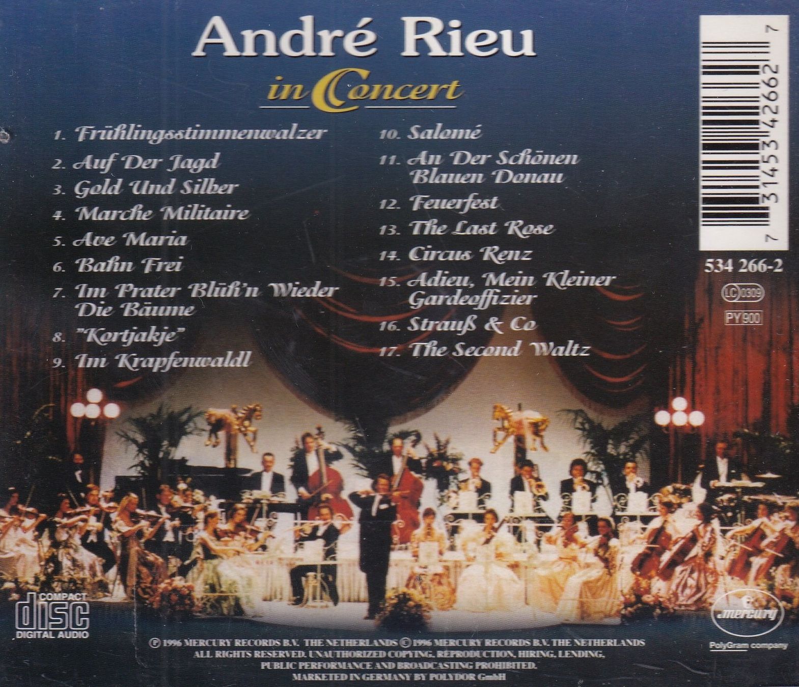CD: CD ab Fr. 1.--, André Rieu - in Concert – Usato da Lausen venduto da Mondeo10628 1