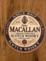Macallan Single Malt Whisky - Schönes Schild - 20 CM -neu!!!
