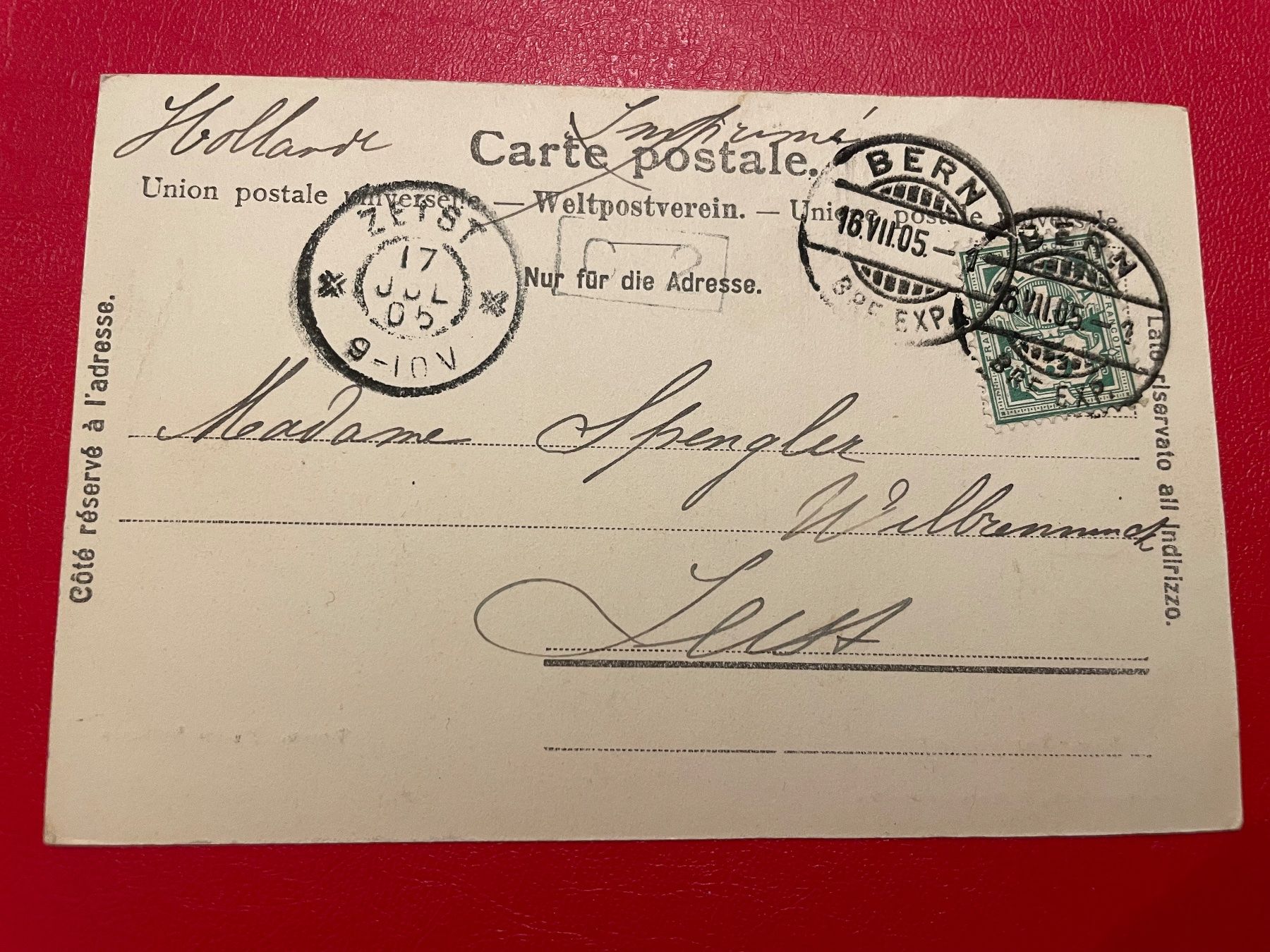 Ansichtskarten: 1905 ; Bern Bundespalast – Gebraucht aus St-Légier-Chiésaz von Theo006 1