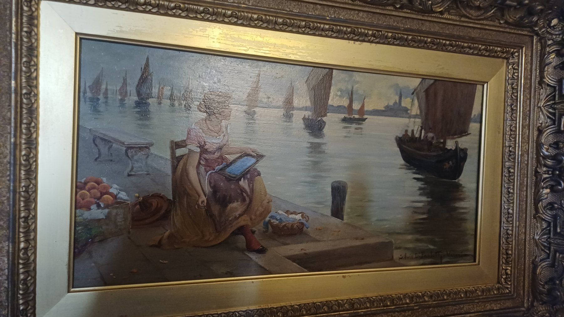 Gemälde: Oelbild Silvius D Paoletti – Gebraucht aus Flawil von Pinkmalibu 9