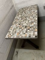 Mosaik Gartentisch Vintage 70er Jahre, guter Zustand