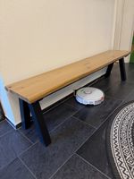 Sitzbank  naturfarben/schwarz