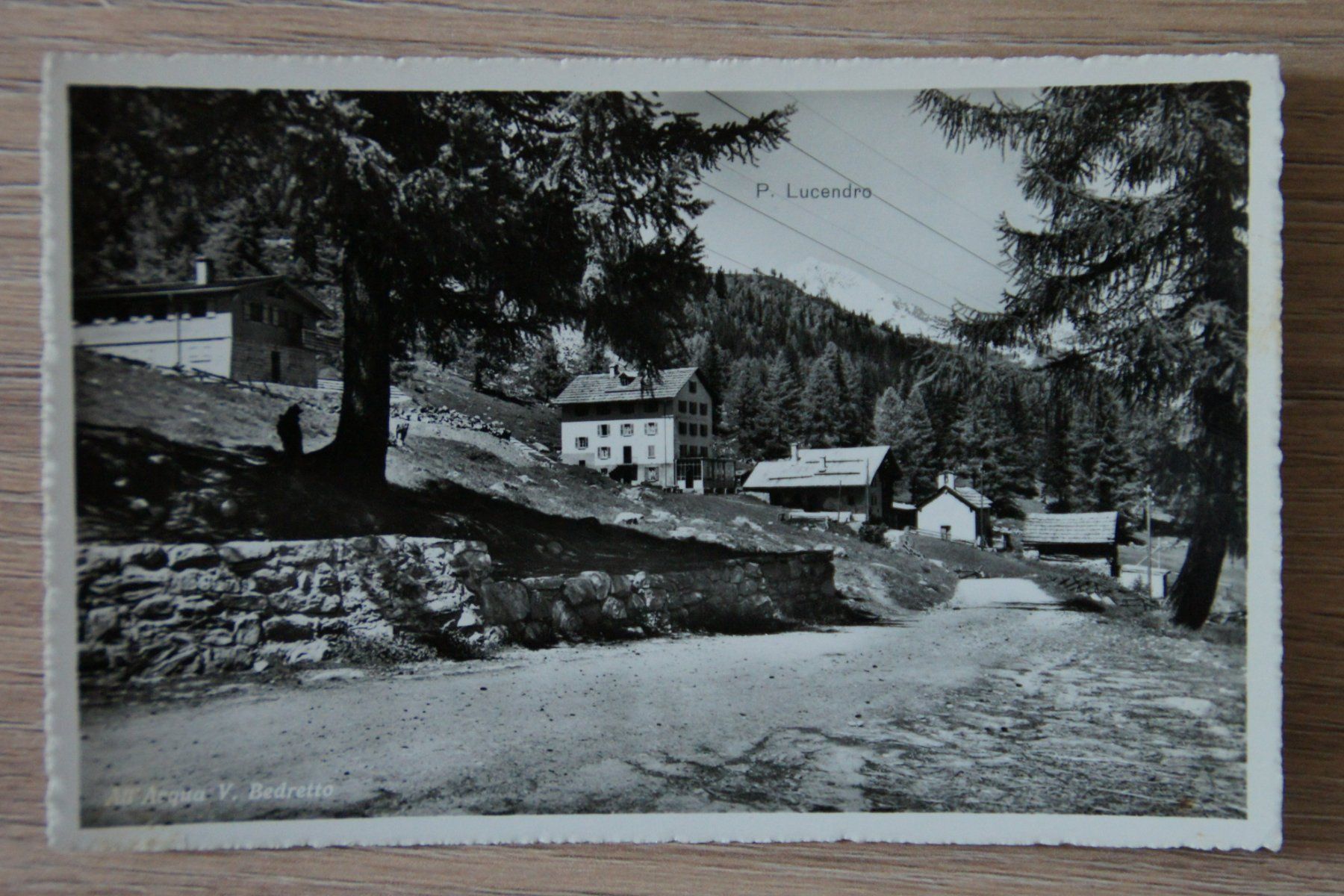 Cartoline postali: Ospizio All' Acqua, Valle Bedretto, ca. 1930 – Usato da St. Margrethen SG venduto da maege07