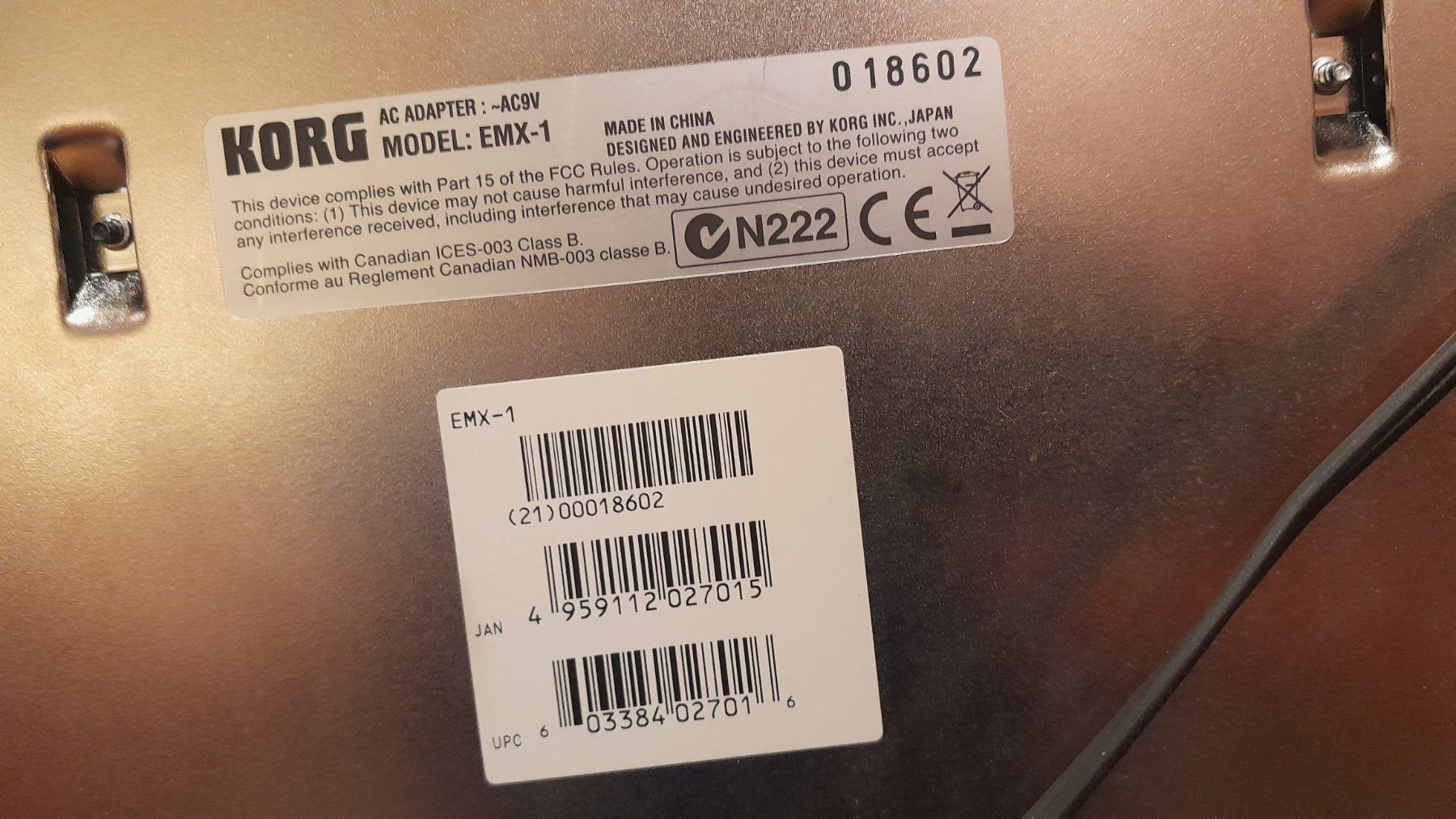 Korg Instruments de musique: KORG ELECTRIBE EMX1 SMC – D'occasion à St. Gallen par fro_ks8w 2