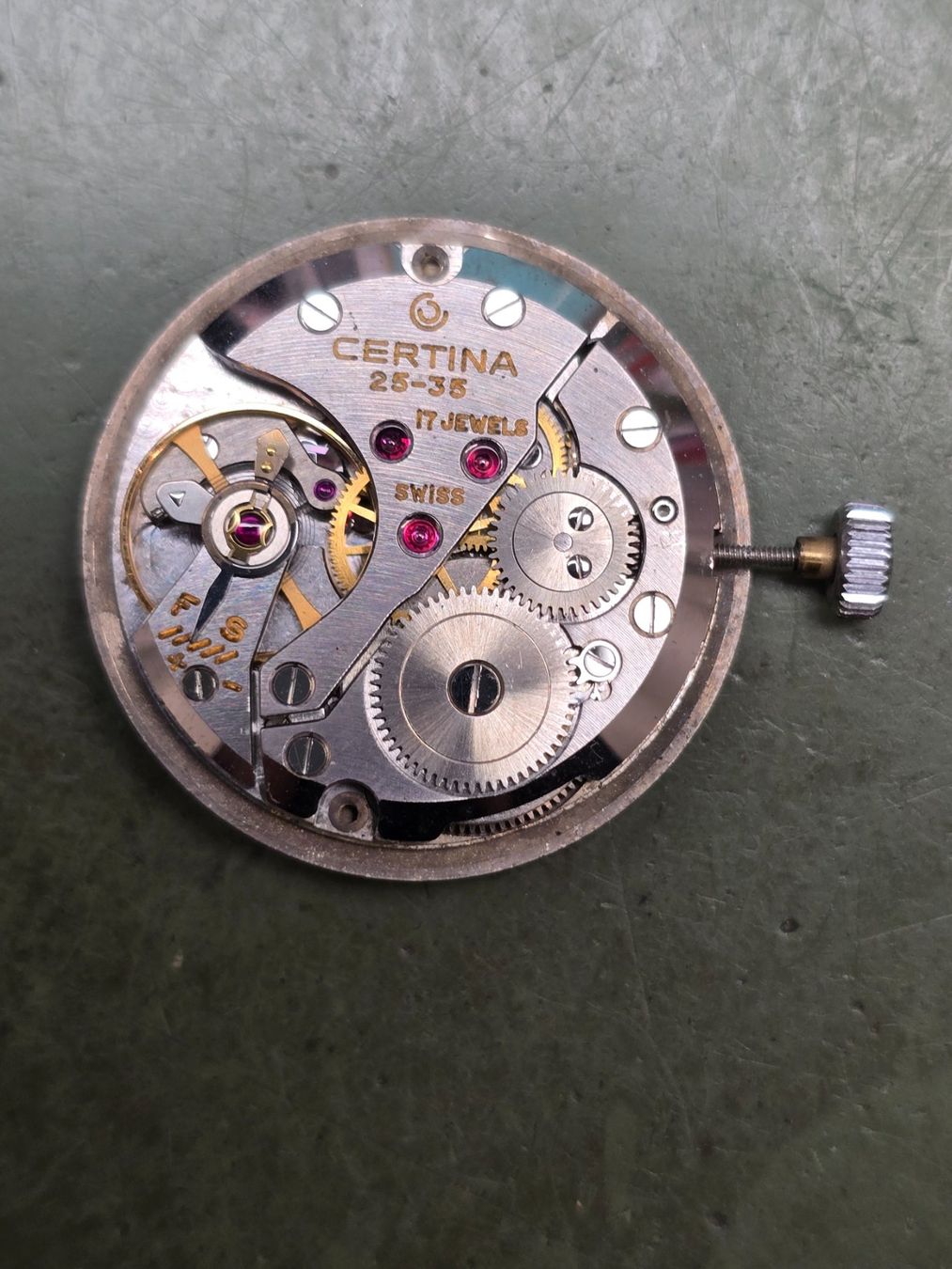 Certina Orologi: Mouvement Certina 25-35 – Difettoso da Tramelan venduto da Nirdan 1
