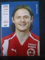 Johann Vogel - handsignierte SFV Karte - 🇨🇭⚽