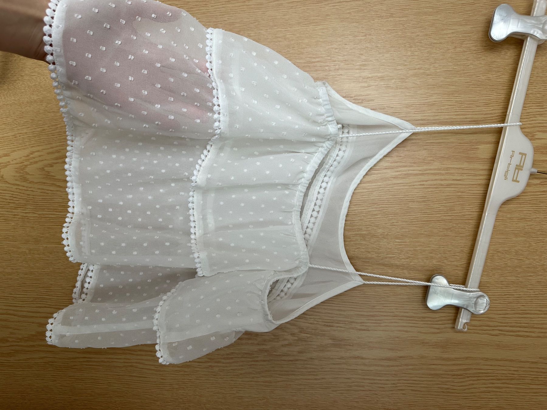 Stradivarius Top: Top white – Usato da Gordola venduto da EleSecondHand-TCG 2
