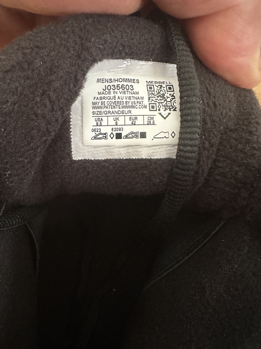 Merrell Herrenschuhe: Merrell Ice Cap Mid Lace 5, warm,schwarz, 42 – Neu und originalverpackt aus Neuchatel von feta_ze 5
