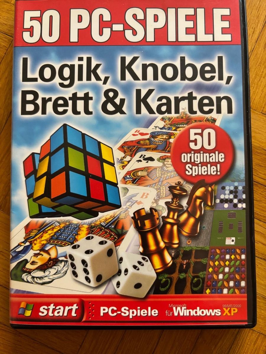 Giochi: 50 PC Spiele Logik, Knobel, Brett & Karten – Usato da Brunnen venduto da pel_vk7g
