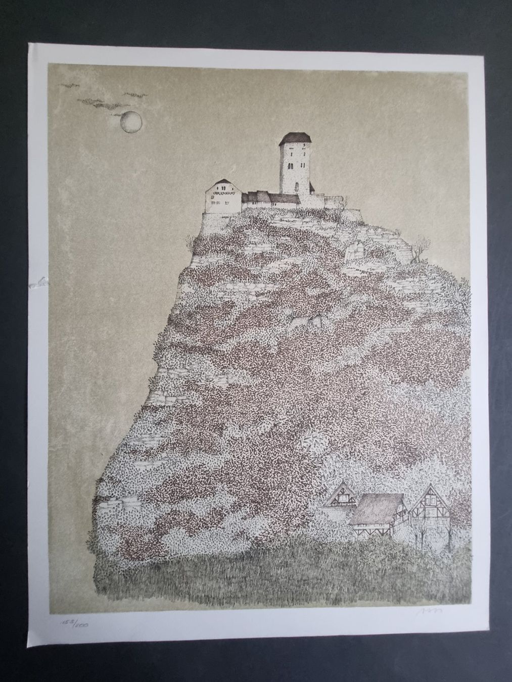 Grafica & Litografie: OSSI CZINNER LITHOGRAPHIE SIGNIERT NUMMERIERT – Usato da Gersau venduto da grafik-kunst