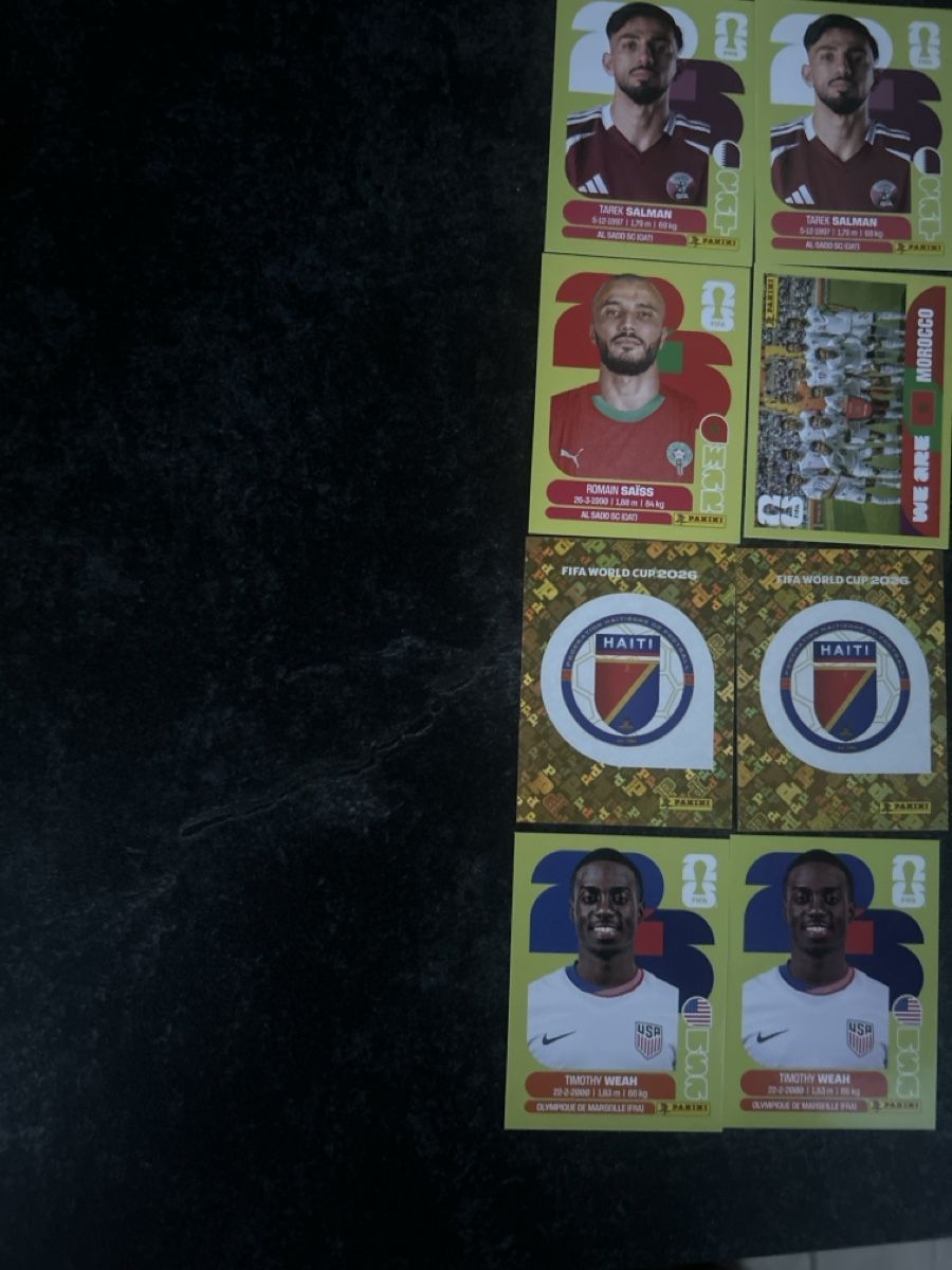 Panini Carte collezionabili: Einige Panini Bilder  – Nuovo (secondo la descrizione) da Wangen SZ venduto da Mauzdibauz 2