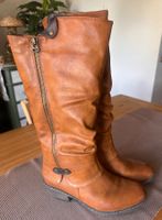 Gefütterte Winterstiefel von Rieker Gr. 37