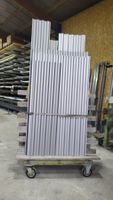 Trapezprofilblech Restposten weiss Aluminium