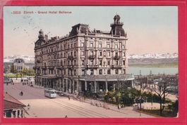 ZÜRICH - GRAND HOTEL BELLEVUE, 9.2.1914