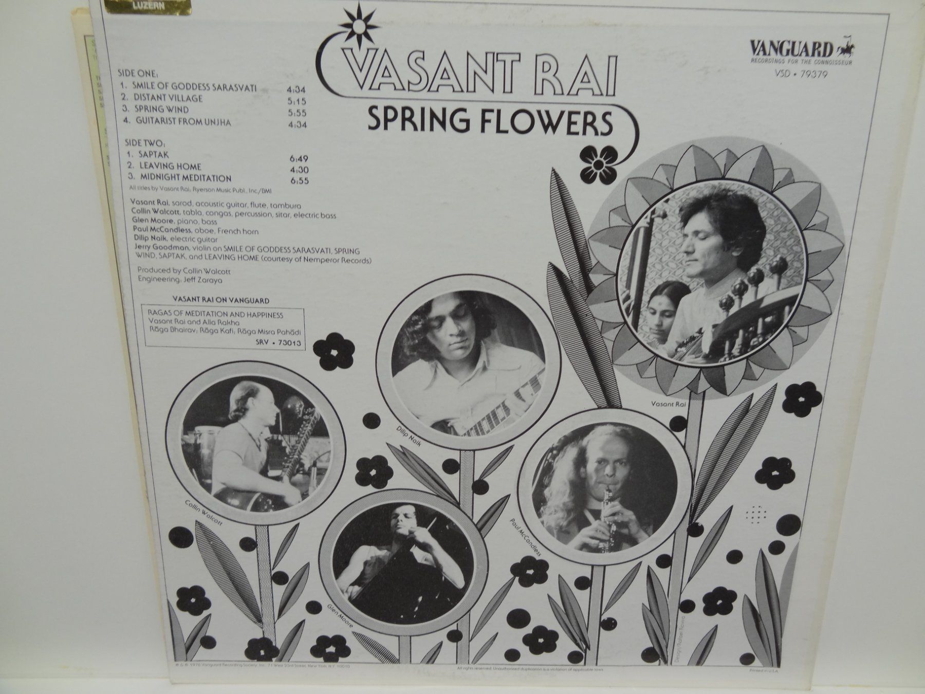 Dischi in vinile: Vasant Rai - Spring Flowers Vinyl Schallplatte – Usato da luzern venduto da musicandart 1