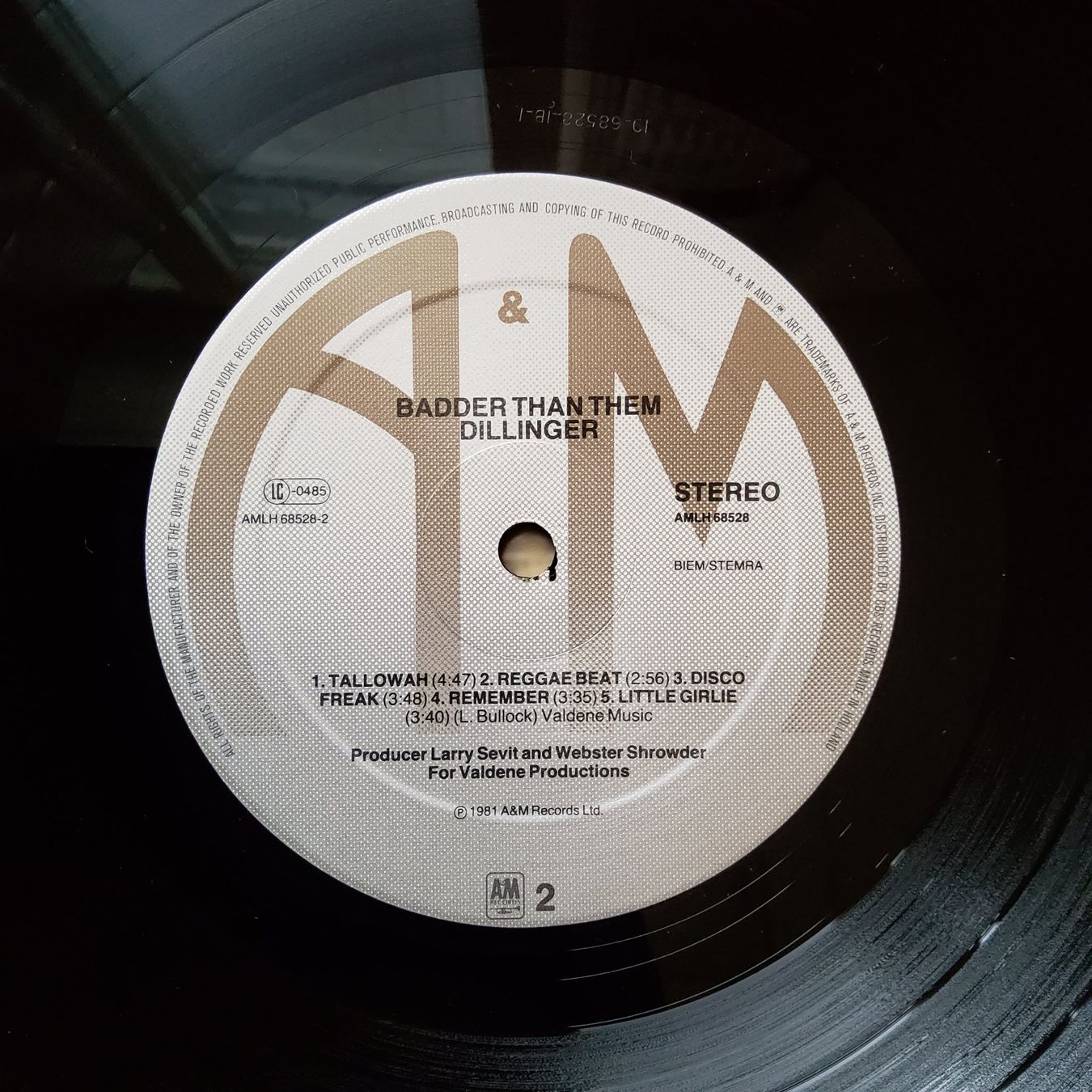 Schallplatten: Dillinger – Badder Than Them / Reggae / Press U.K.1981 – Neu (gemäss Beschreibung) aus Hägendorf von Plattenhardt 3