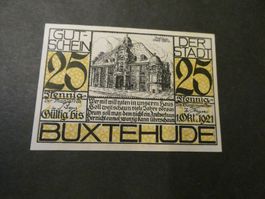 Dt. Reich,  Buxtehude - Notgeldschein