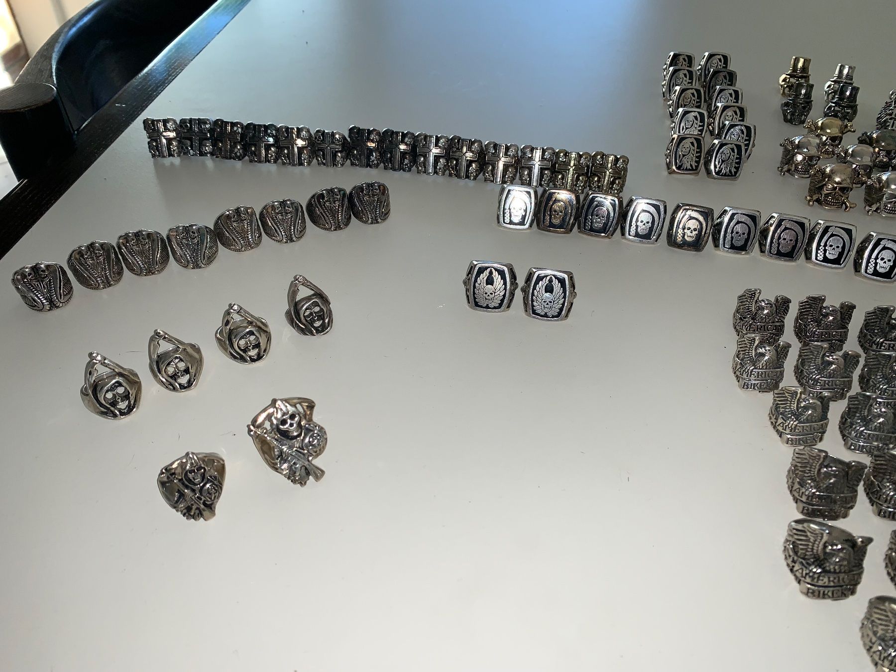 Anelli: Riesen grosse Fingerring sammlung – Usato da Reichenburg venduto da Be-nice 6