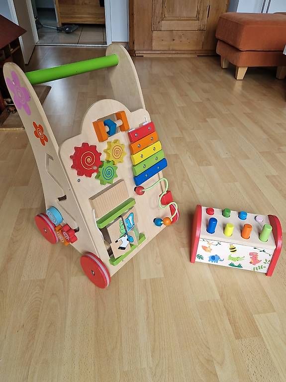 Spiele: Lauflernwagen + ein Spiel – Gebraucht aus Bettingen von Wolke11