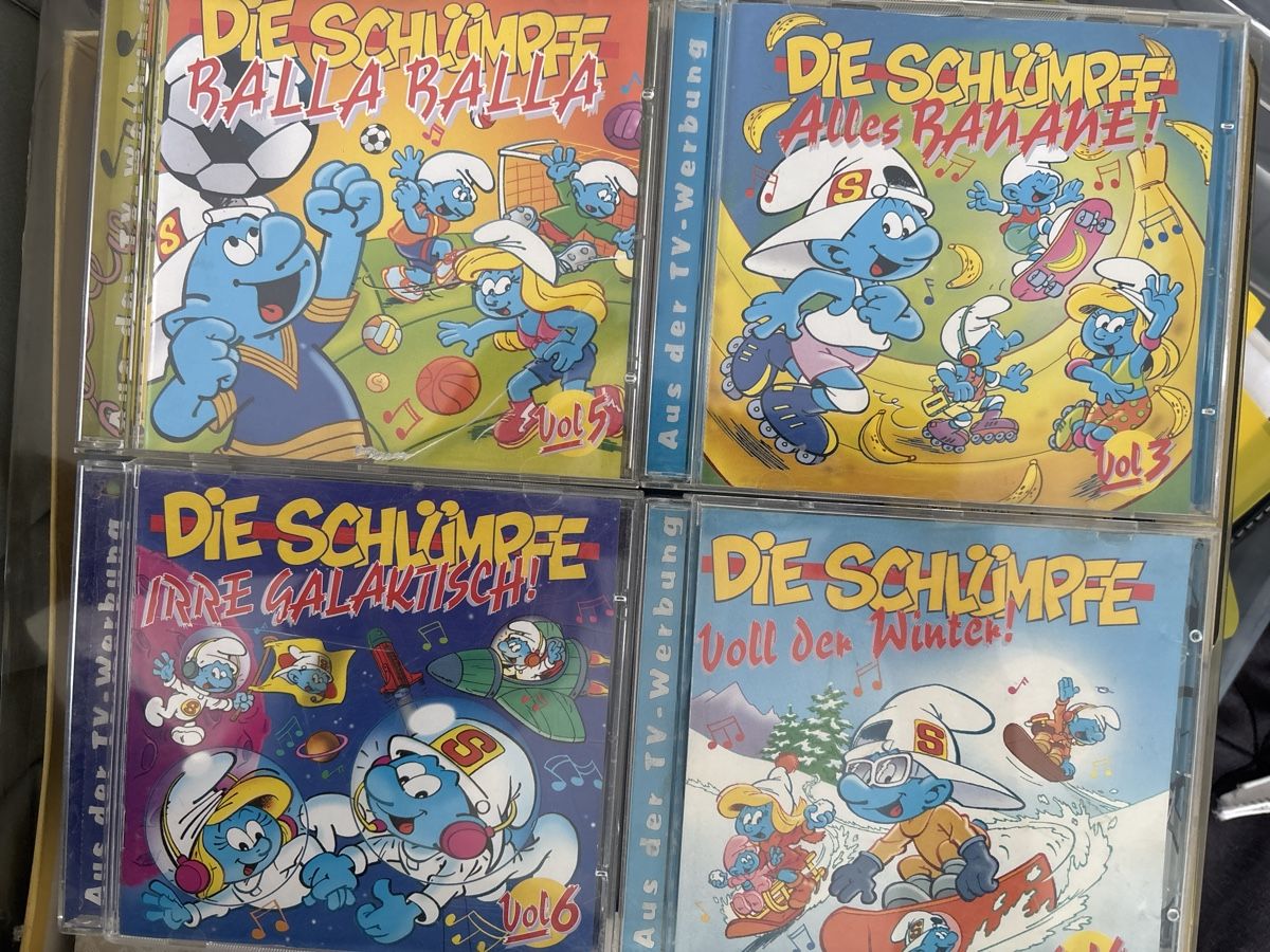 CDs: Die Schlümpfe CDs Vol. 3, 4, 5, 6 gebraucht – D'occasion à Frick par luc_ss6w
