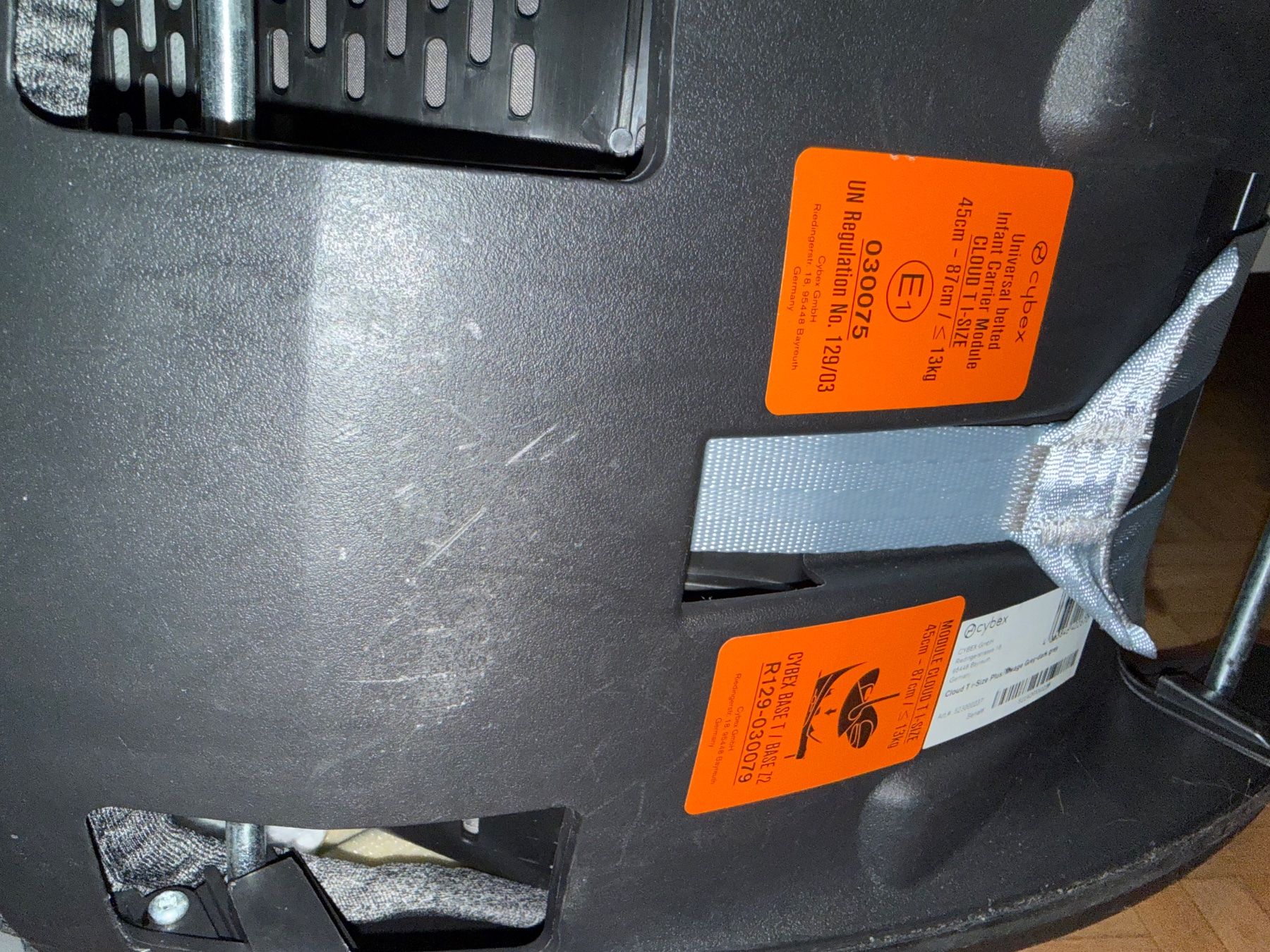 Cybex Seggiolini per auto: CYBEX Cloud T i-Size Plus Babyschale mirage grey – Usato da Pratteln venduto da xavjer 6