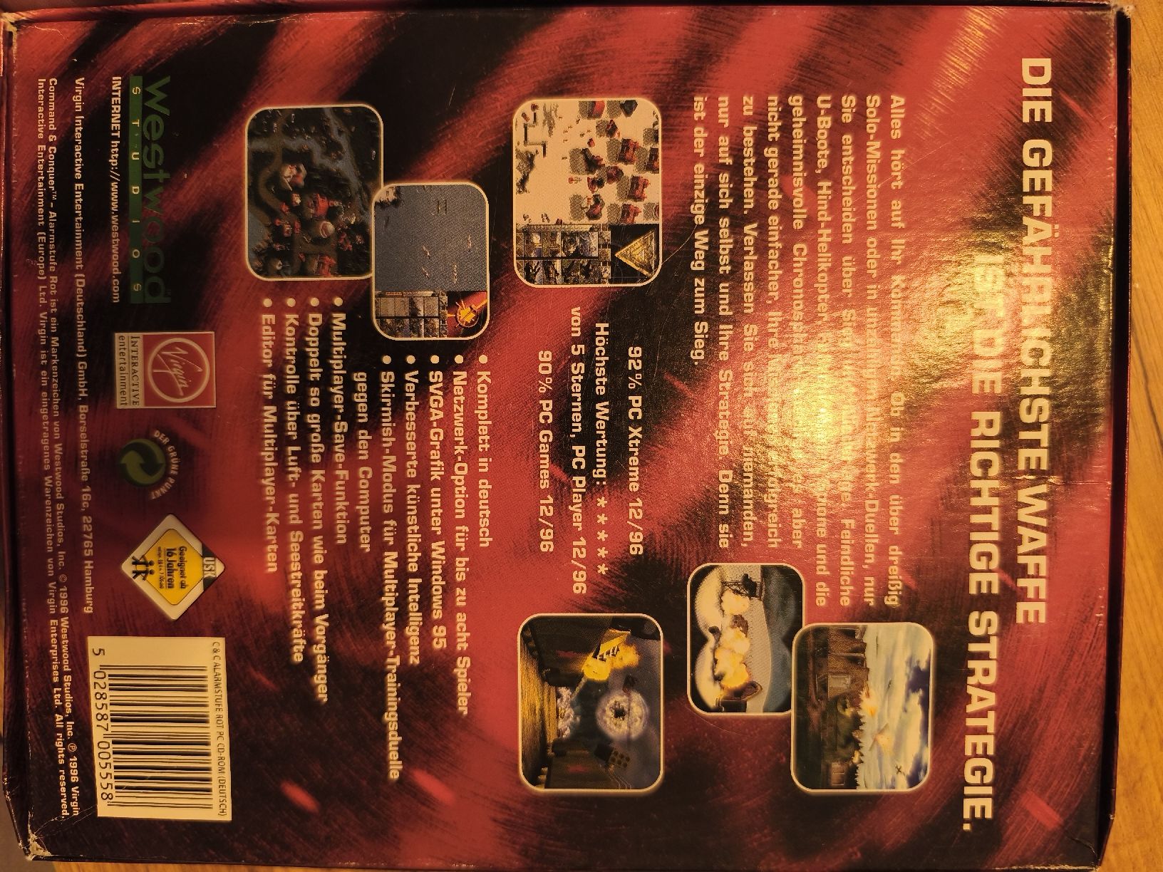 Jeux: Jeu PC Command & Conquer Alarme Rot boîte complète – D'occasion à Conthey par Th3gr4yf0x 3