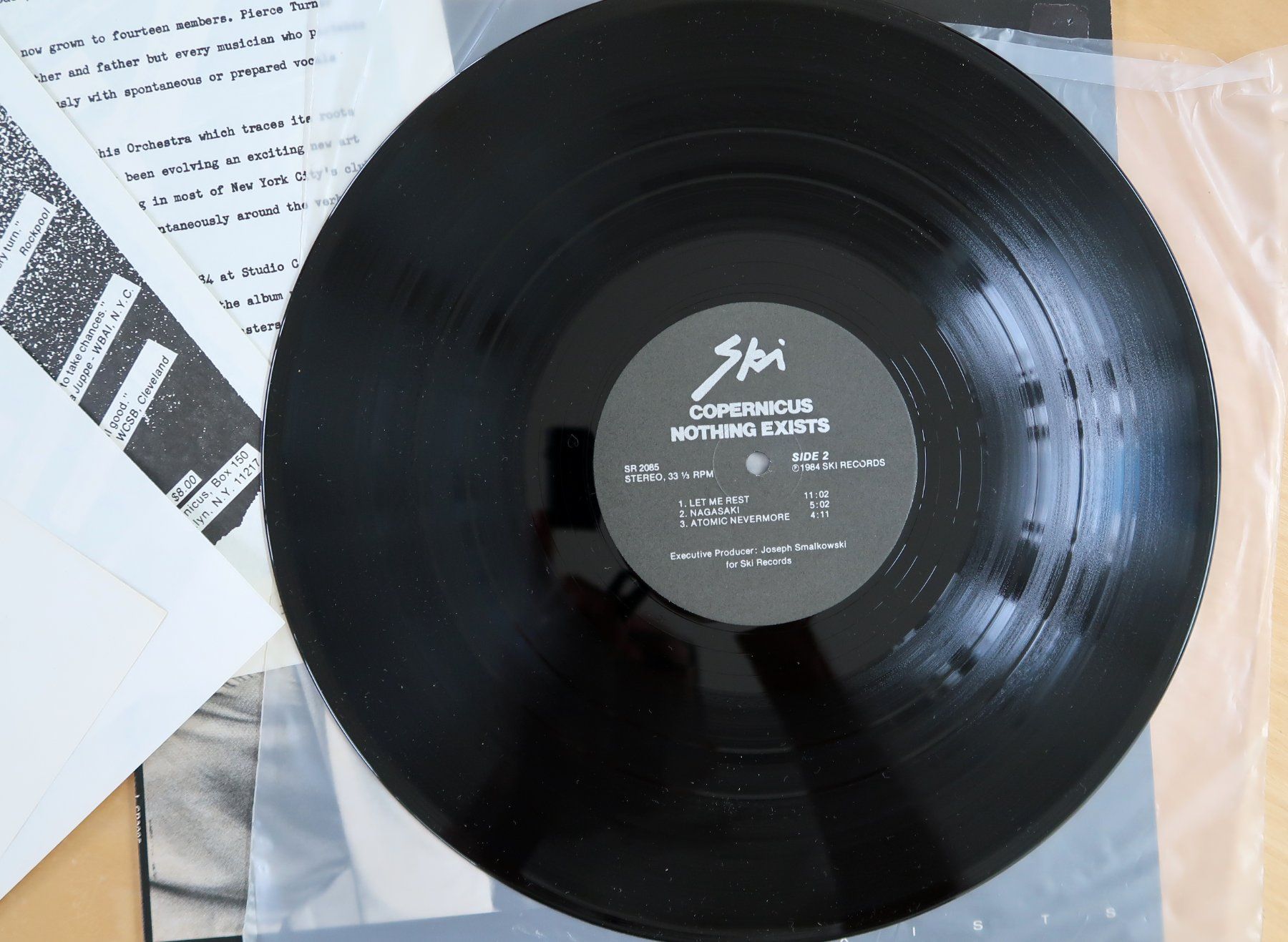 Vinyles: COPERNICUS - NOTHING EXISTS (LP NM) – D'occasion à Hedingen par Studers 3
