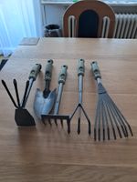 Gartenwerkzeug Set 5-teilig Metall mit Kunststoffgriff