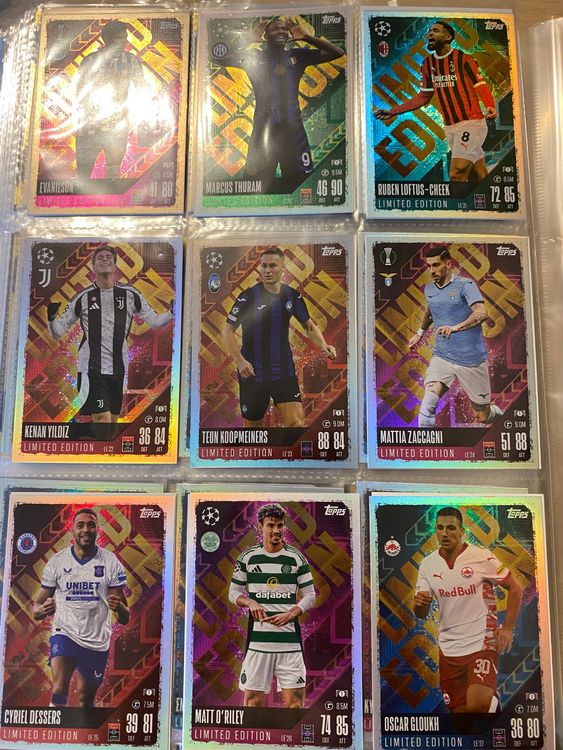 Topps Carte collezionabili: Topps Match Attax 24/25 komplett – Usato da Zürich venduto da BVBWINNER 9