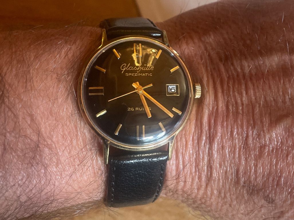 Glashütte Orologi: Glashütte Spezimatic Automatic Uhr 26 Rubine – Usato da Sta. Maria V. M. venduto da perpeline 3