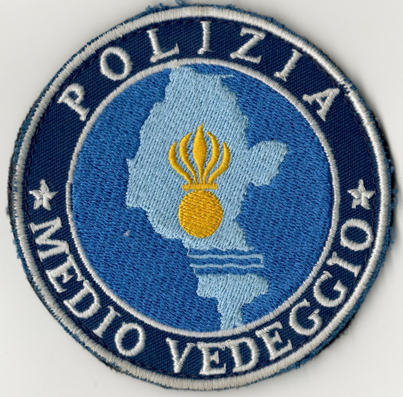 Placchette & Badge: Badge Polizia Comunale Medio Vedeggio – Usato da Caslano venduto da HyperSkyUp99