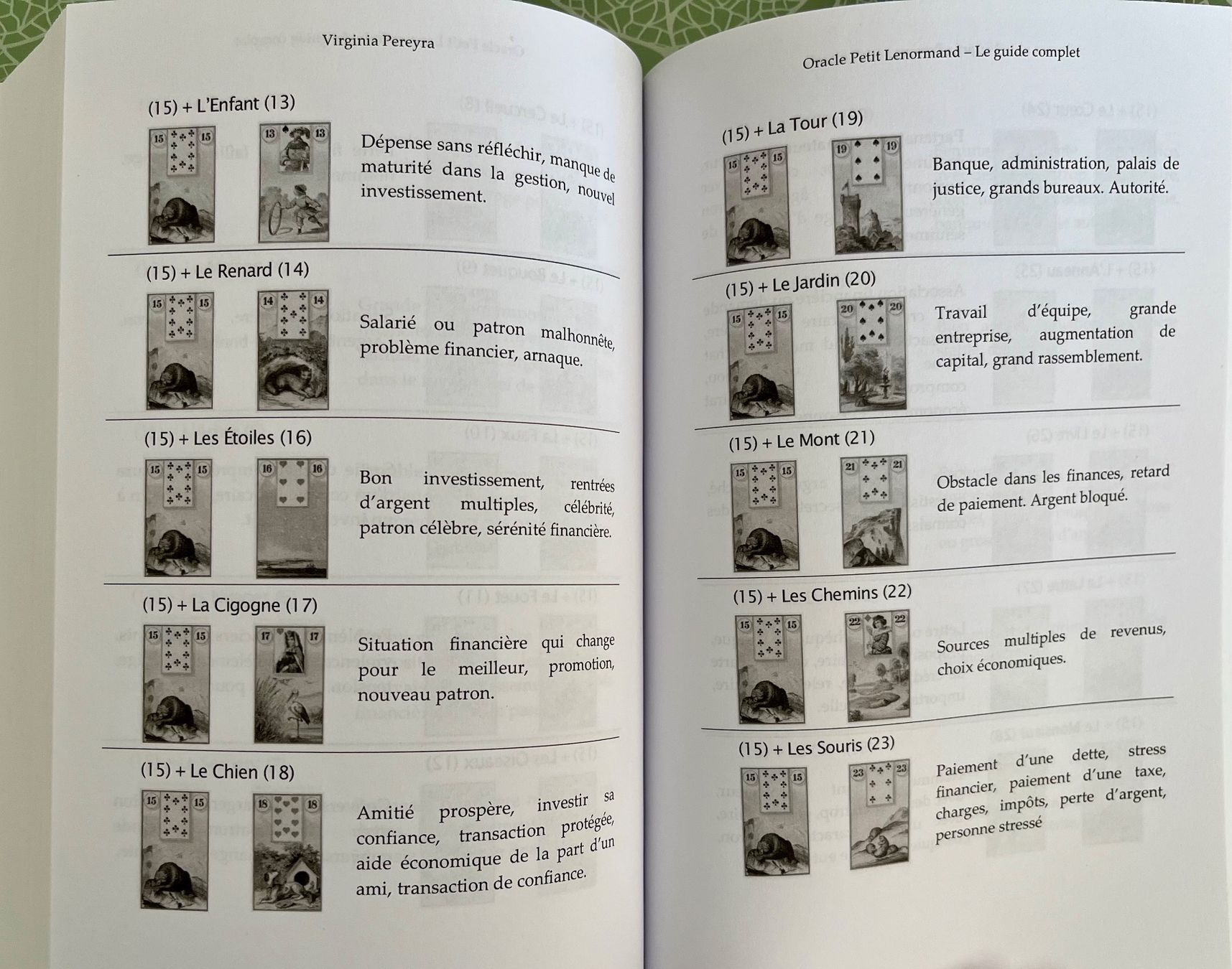 Libri: Oracle Petit Lenormand - Le guide complet – Usato da Le Crêt-p-Semsales venduto da staglione69 3