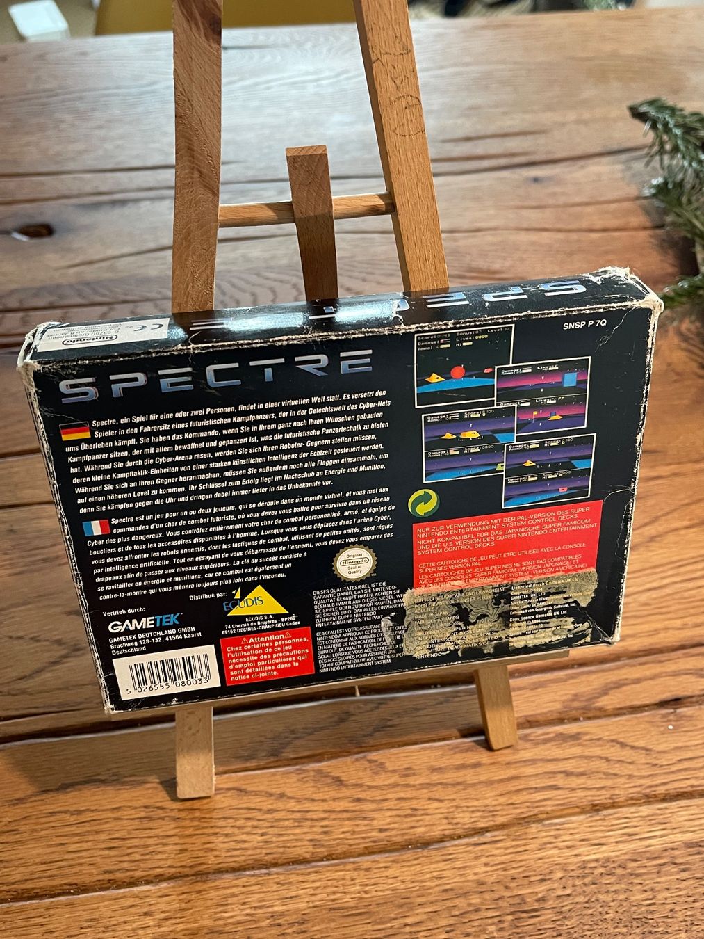 SNES Spectre mit OVP - Retro Game Klassiker Schnäppchen ! (Gebraucht ...