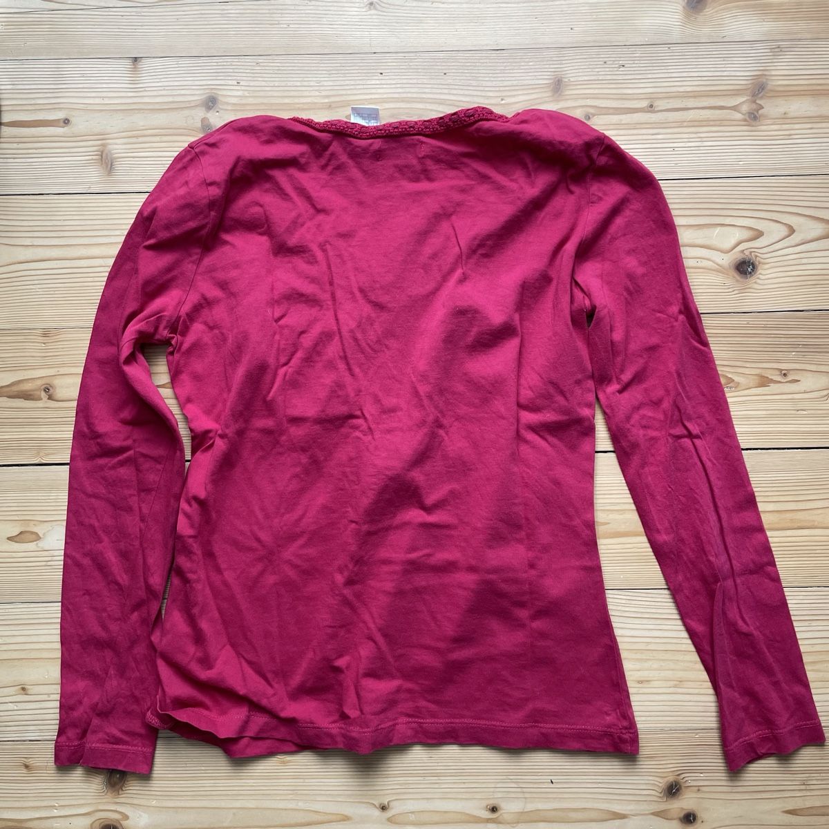 T-shirt: Langarm Shirt Baumwolle – Usato da Winterthur venduto da lynn.n7 1